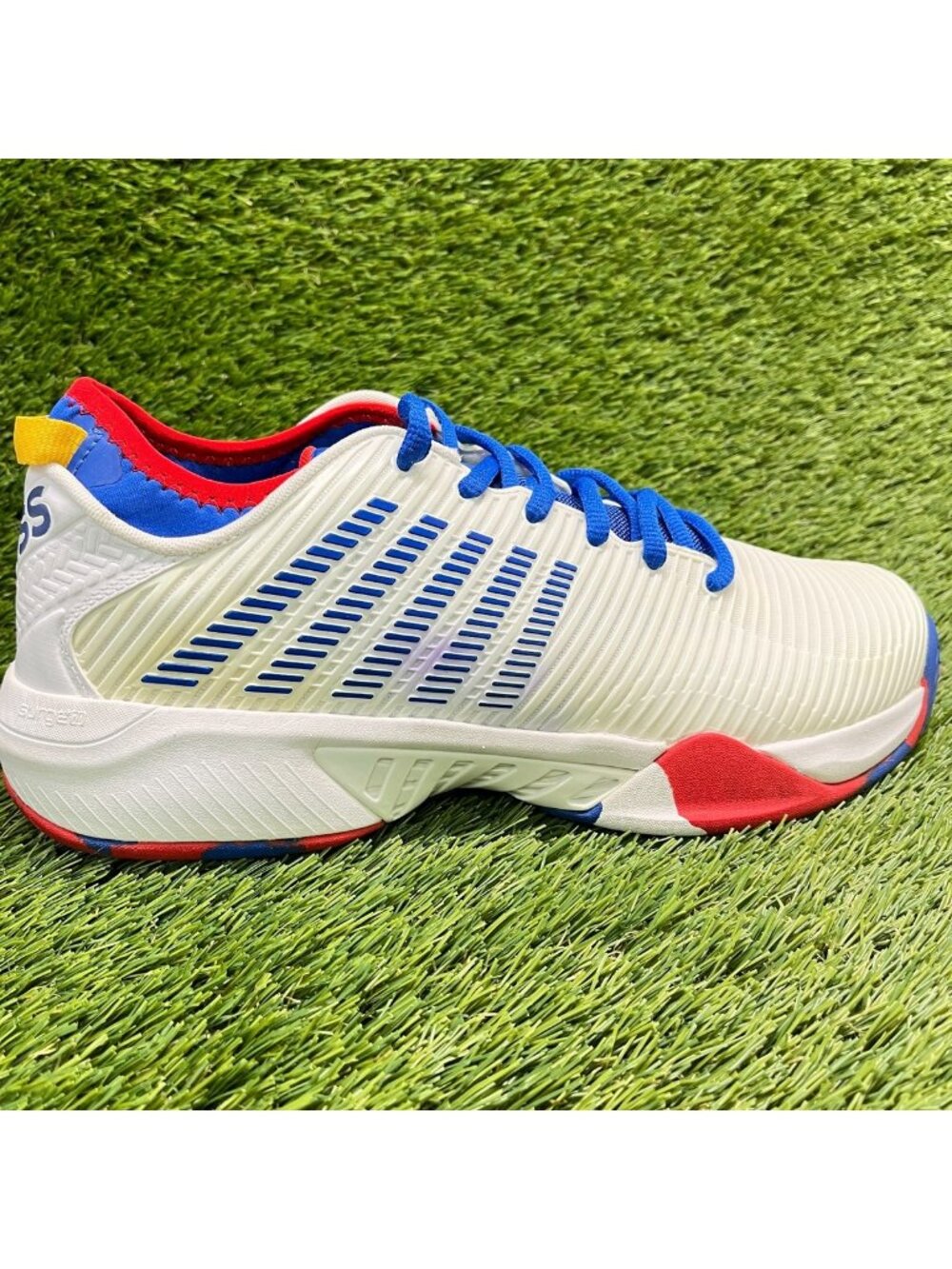 K-Swiss Hypercourt Supreme Mens Size 11.5 White Athletic Tennis Shoes Sneakers